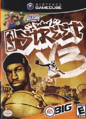 NBA Street V3 box cover front